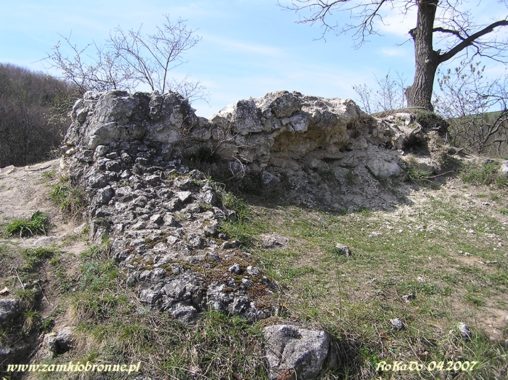 Ruiny zamku w Białym Kościele