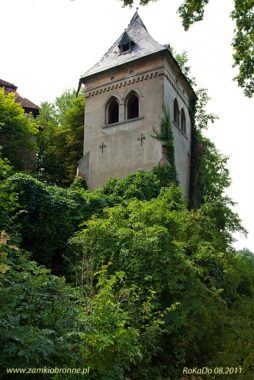 Ruiny zamku w Jędrzychowie