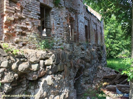 Ruiny zamku w Karlinie