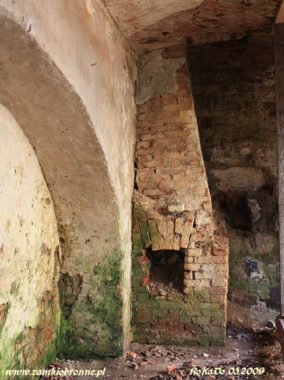 Ruiny zamku w Karlinie