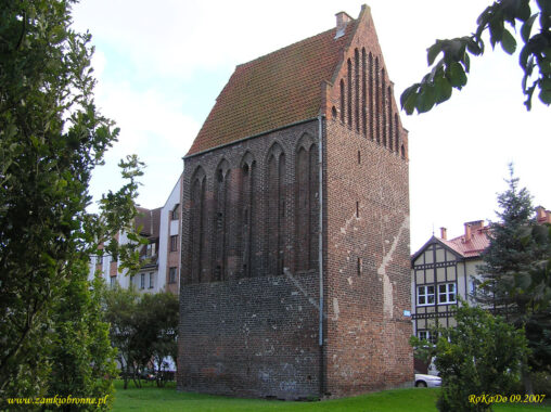 Miejskie mury obronne Kołobrzegu baszta Lontowa