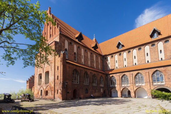 Zamek w Kwidzynie skrzydło zachodnie