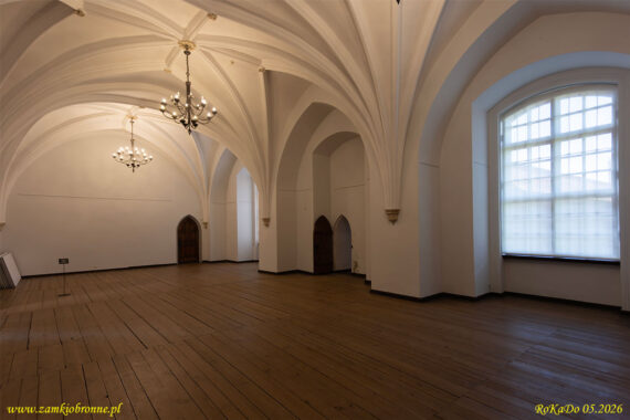 Zamek w Kwidzynie dormitorium