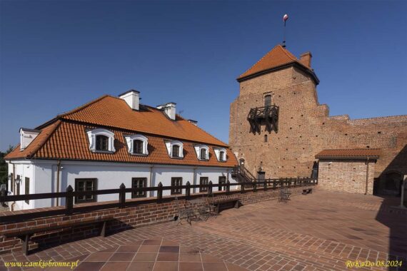 Zamek w Liwie pozostałości budynku mieszkalnego