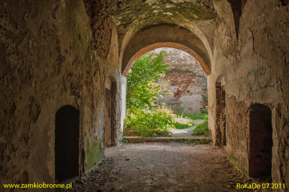 pałac w Ruiny pałacu w Podzamczu Piekoszowskim