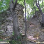Ruiny zamku Szumsko w Rembowie