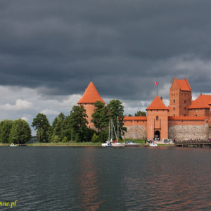 Troki zamek na wyspie