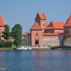 Troki zamek na wyspie