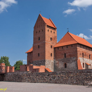 Troki zamek na wyspie