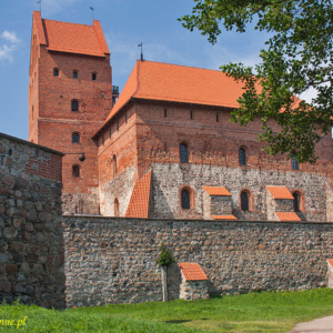 Troki zamek na wyspie