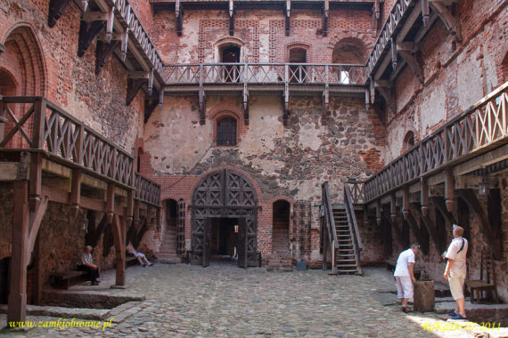 Troki zamek na wyspie