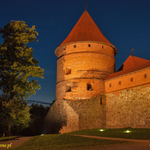 Troki zamek na wyspie