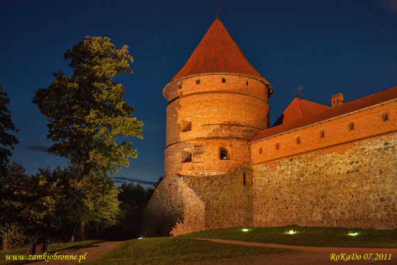 Troki zamek na wyspie