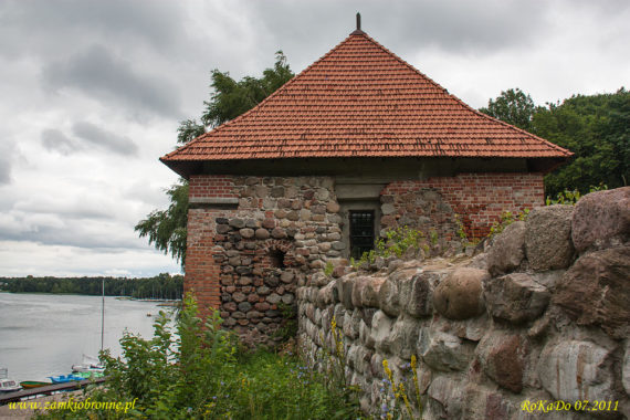 Troki zamek na półwyspie