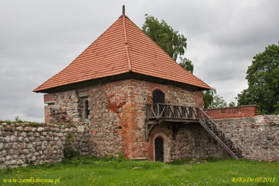 Troki zamek na półwyspie