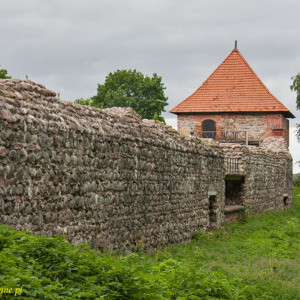 Troki zamek na półwyspie