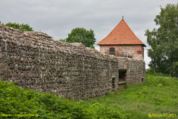 Troki zamek na półwyspie