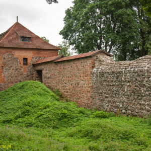 Troki zamek na półwyspie