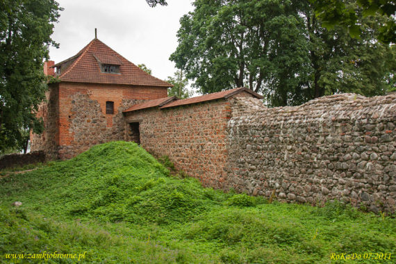 Troki zamek na półwyspie