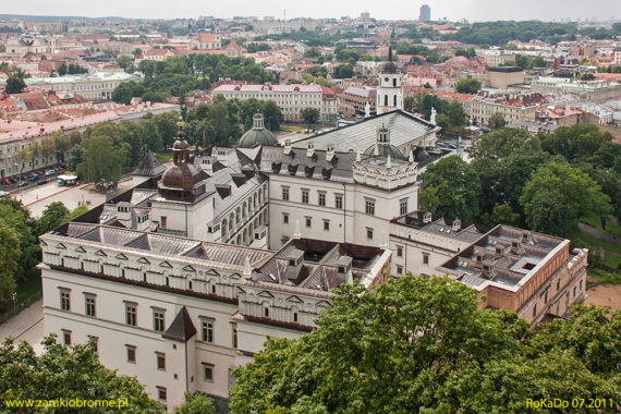 Wilno Pałac Wielkich Książąt Litewskich na Zamku Dolnym