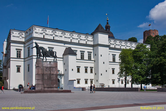 Wilno Pałac Wielkich Książąt Litewskich na Zamku Dolnym