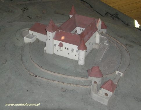 Makieta zamku w Nowym Wiśniczu