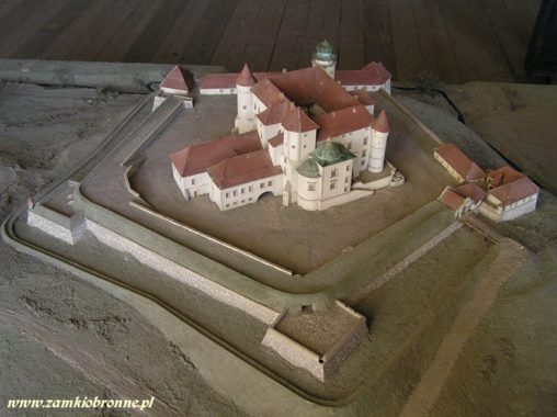 Makieta zamku w Nowym Wiśniczu