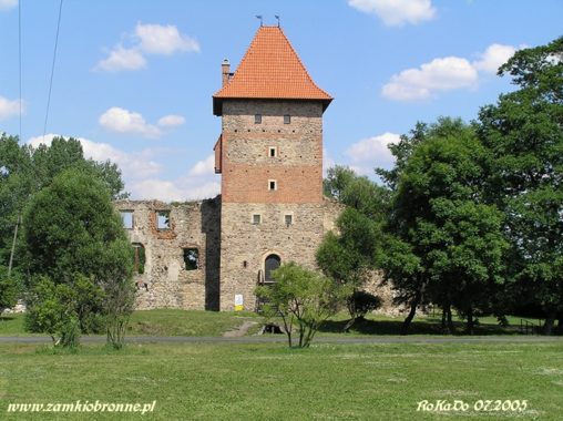 Zamek w Chudowie po rekonstrukcji.