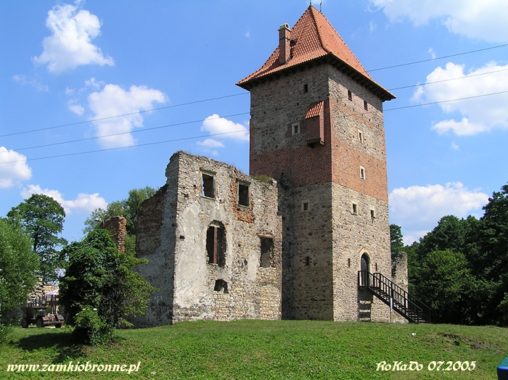 Zamek w Chudowie po rekonstrukcji.