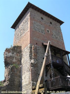 Zamek w Chudowie po rekonstrukcji.