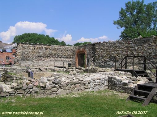 Zamek w Chudowie po rekonstrukcji.