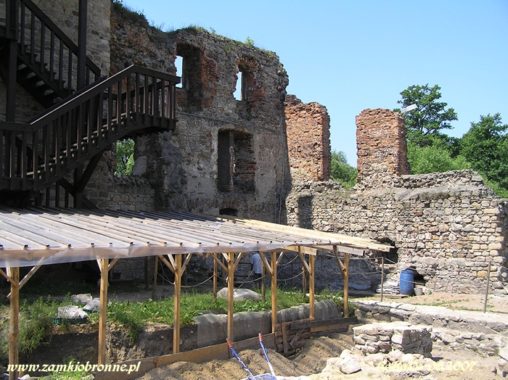 Zamek w Chudowie po rekonstrukcji.