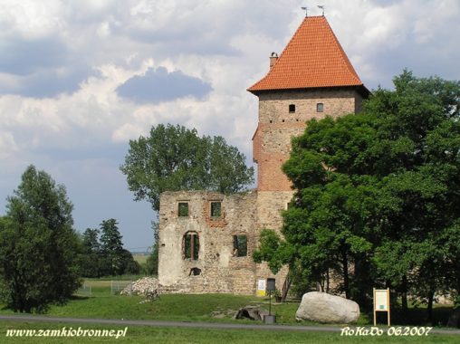 Zamek w Chudowie po rekonstrukcji.