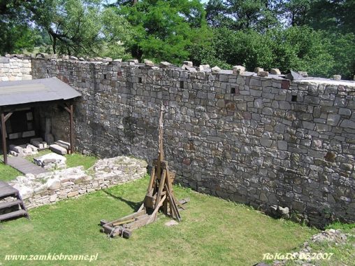 Zamek w Chudowie po rekonstrukcji.