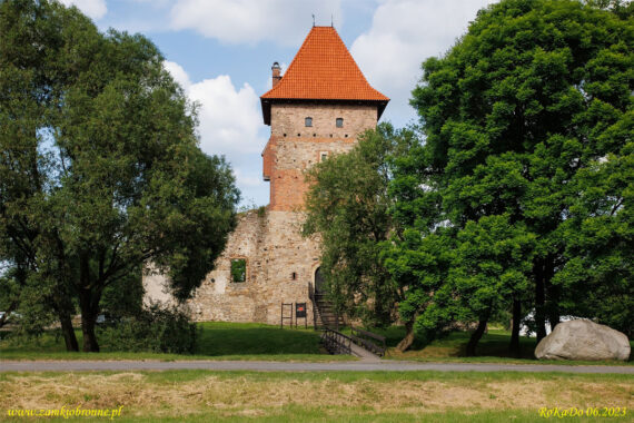 Zamek w Chudowie po rekonstrukcji.