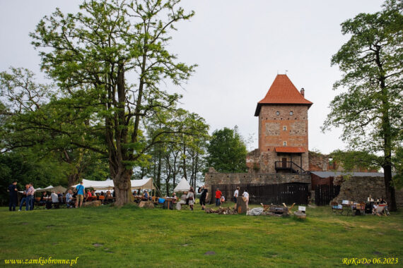 Zamek w Chudowie po rekonstrukcji.