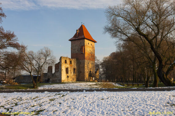 Zamek w Chudowie po rekonstrukcji.