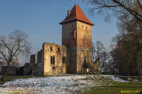 Zamek w Chudowie po rekonstrukcji.