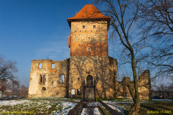 Zamek w Chudowie po rekonstrukcji.