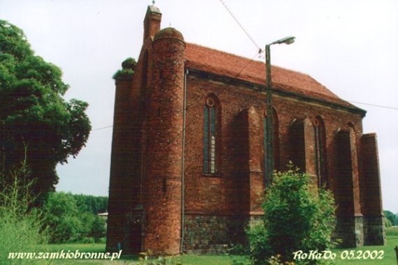 Chwarszczany kaplica templariuszy