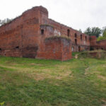 Ruiny zamku Dybów w Toruniu