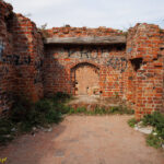 Ruiny zamku Dybów w Toruniu