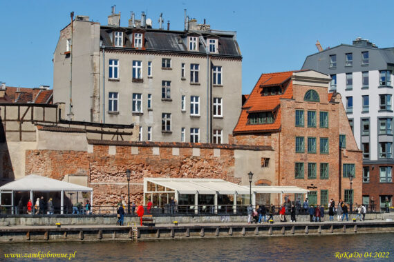 Relikty zamku w Gdańsku