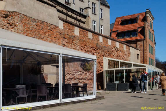 Relikty zamku w Gdańsku