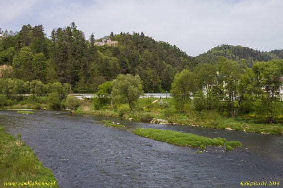Muszyna. Ruiny zamku biskup&oacute;w krakowskich.