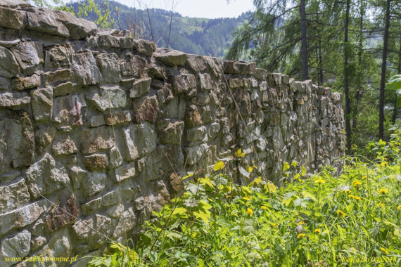 Muszyna. Ruiny zamku biskupów krakowskich.