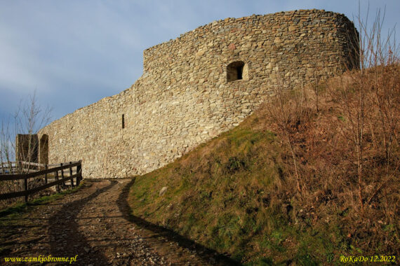 Ruiny zamku Rytro