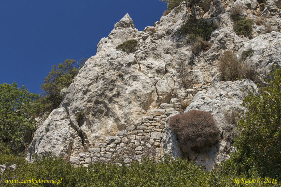 Grecja Rodos zamek Siana