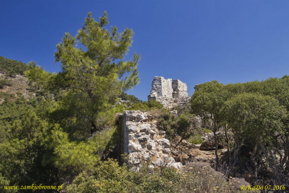 Grecja Rodos zamek Siana