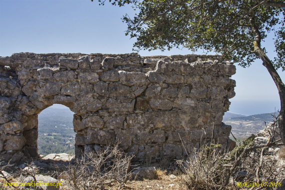 Grecja Rodos zamek Siana